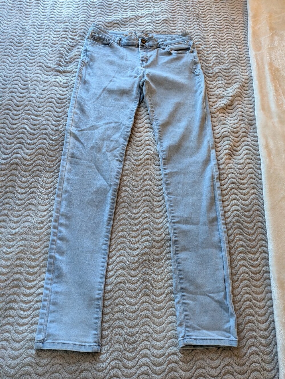 Wax Jean Light Wash Stretch Skinny Jeans – Size 13